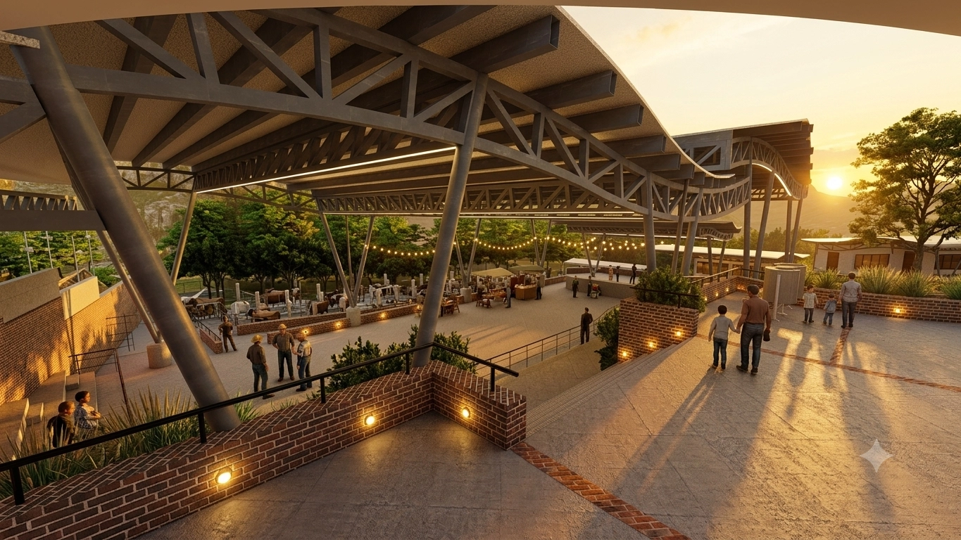 Plaza de ferias_render plazoleta