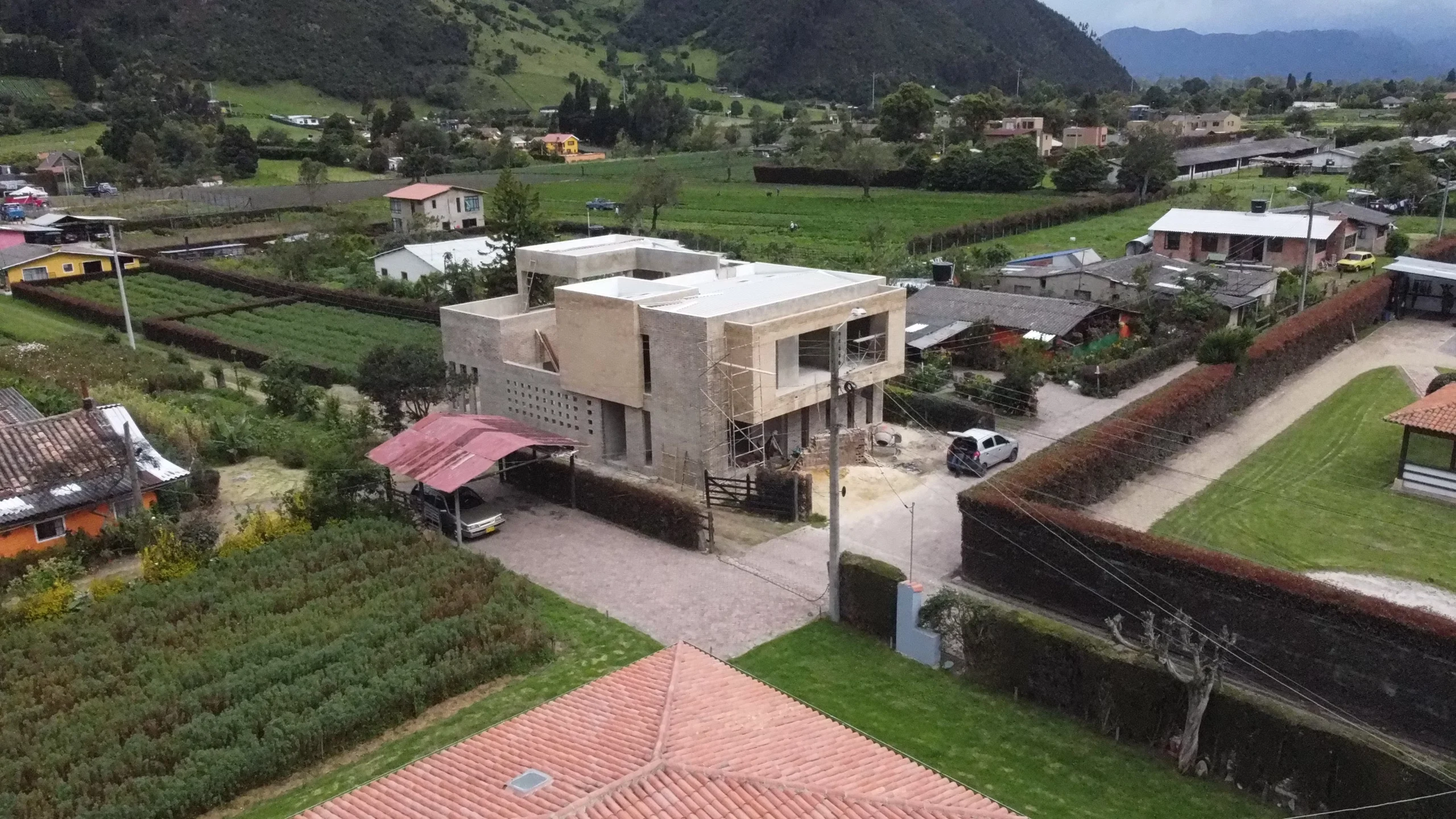 Dron exterior
